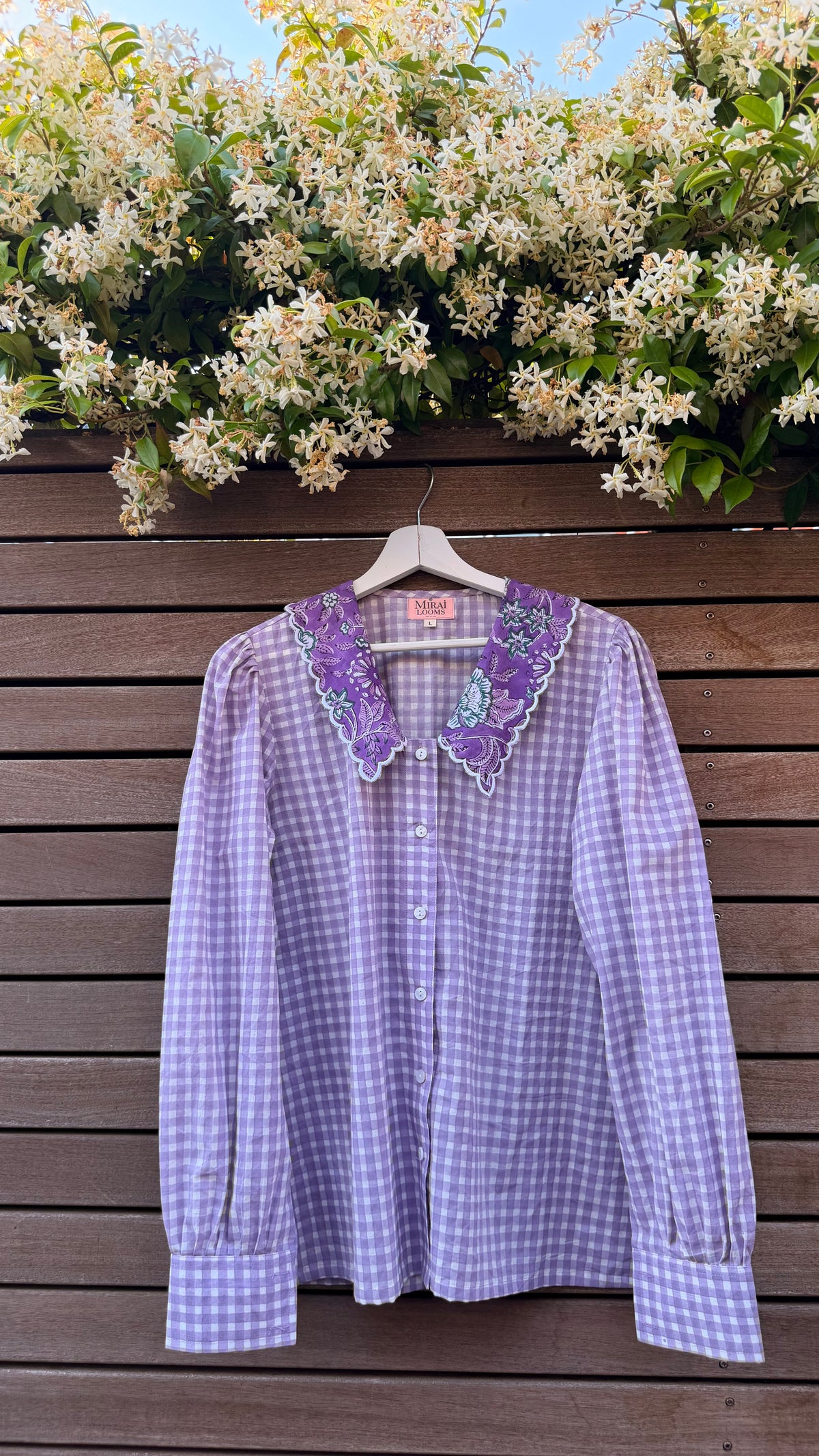 The Lavender Boom Blouse