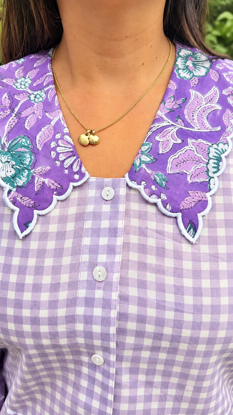 The Lavender Boom Blouse